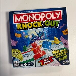 New Hasbro Monopoly Knock Out Game